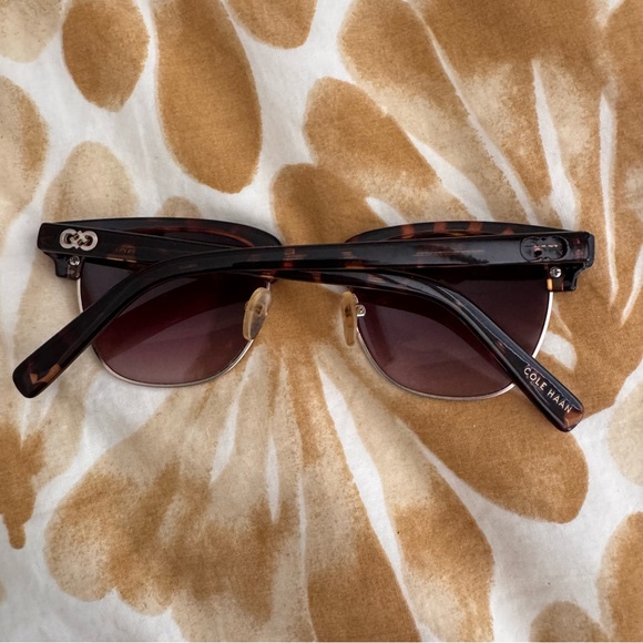 Cole Haan Tortoise Shell Sunglasses - Picture 2 of 3